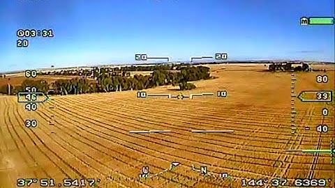 Mini Talon low flight