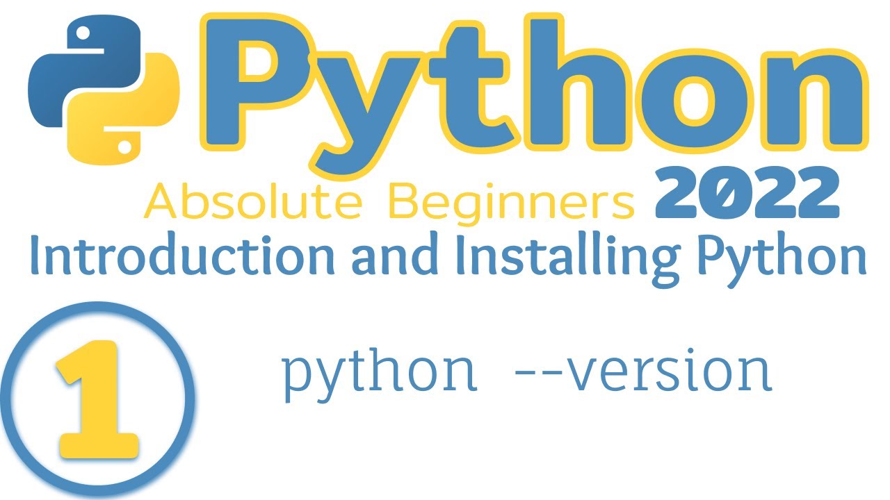 01- Introduction and Installing Python - YouTube