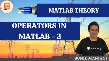 ARRAYS IN MATLAB PART 1 | MATLAB THEORY | GATE/ESE | EE | Sunil Manjani