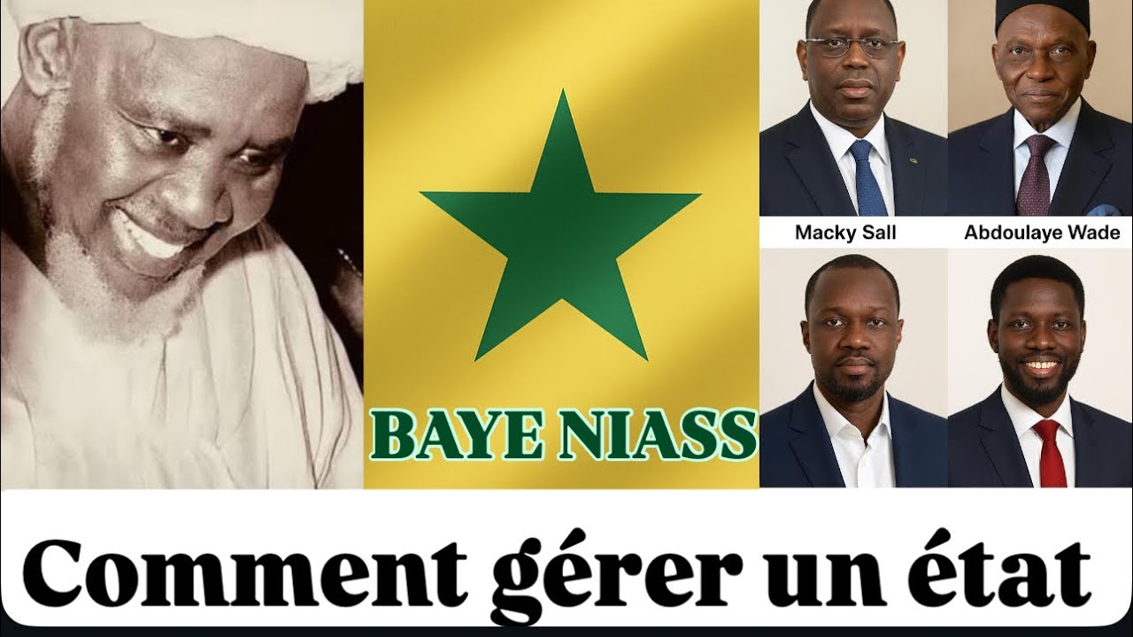 ✅BAYE NIASS NIASS NAKA LANIOU YOREI AP REEW (COMMENT GÉRER UN ÉTAT) 