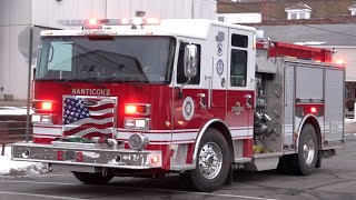 Nanticoke Fire Department Engine 3 Responding