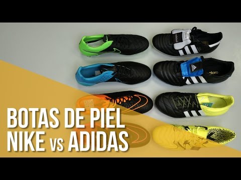 Comparativa de piel adidas vs Nike - YouTube