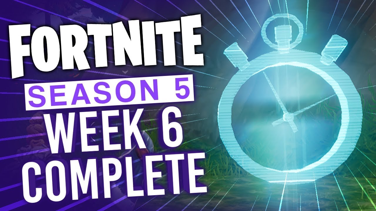Season 5 Week 6 Quick Guide - Fortnite Battle Pass Challenges Completed Fast