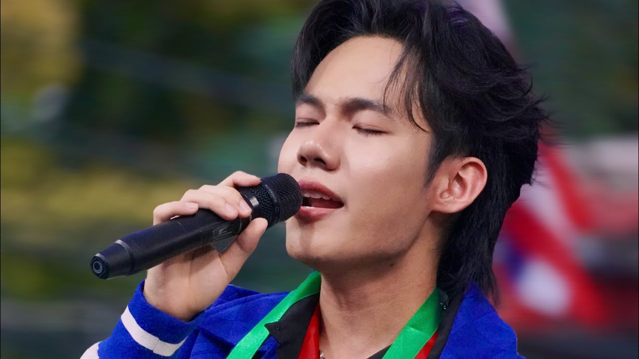 รักคุณยิ่งกว่าใคร - ลีโอ อธิป @ วัดบำเพ็ญเหนือ  เขตมีนบุรี กรุงเทพมหานคร 06/07/2568