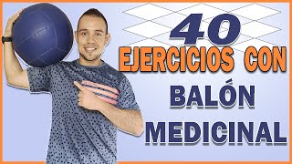 40 ejercicios con BALÓN MEDICINAL [Medicine Ball Workout] screenshot 3