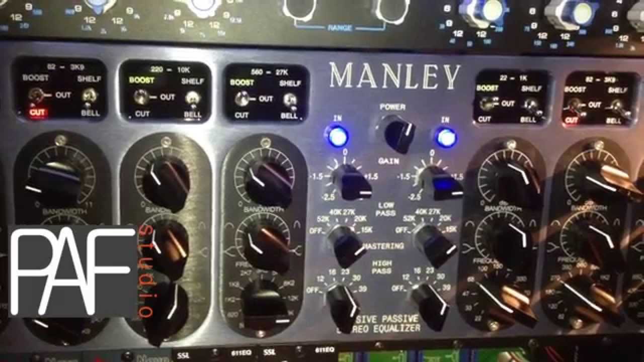 Demo Manley Massive Passive @ PAF Recording Studio