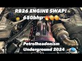 Full engine swap on my r34 petrolheadonism underground 2024