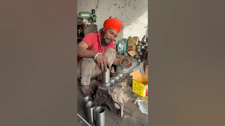 How to sleeve install #shortsfeed #service #swift #clarence #cleaning #engine #usa #tata #mahindra