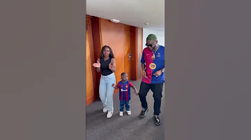 Lamine Yamal S Mom Brother Skales Dancing To His Song Shake Body Shorts Skales Lamineyamal 