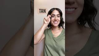 Colors - Part 4 (TAN & BROWN) | ASL Glossary | The ASL Shop