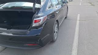 2015-2019 Hyundai Sonata Hybrid spare tire location