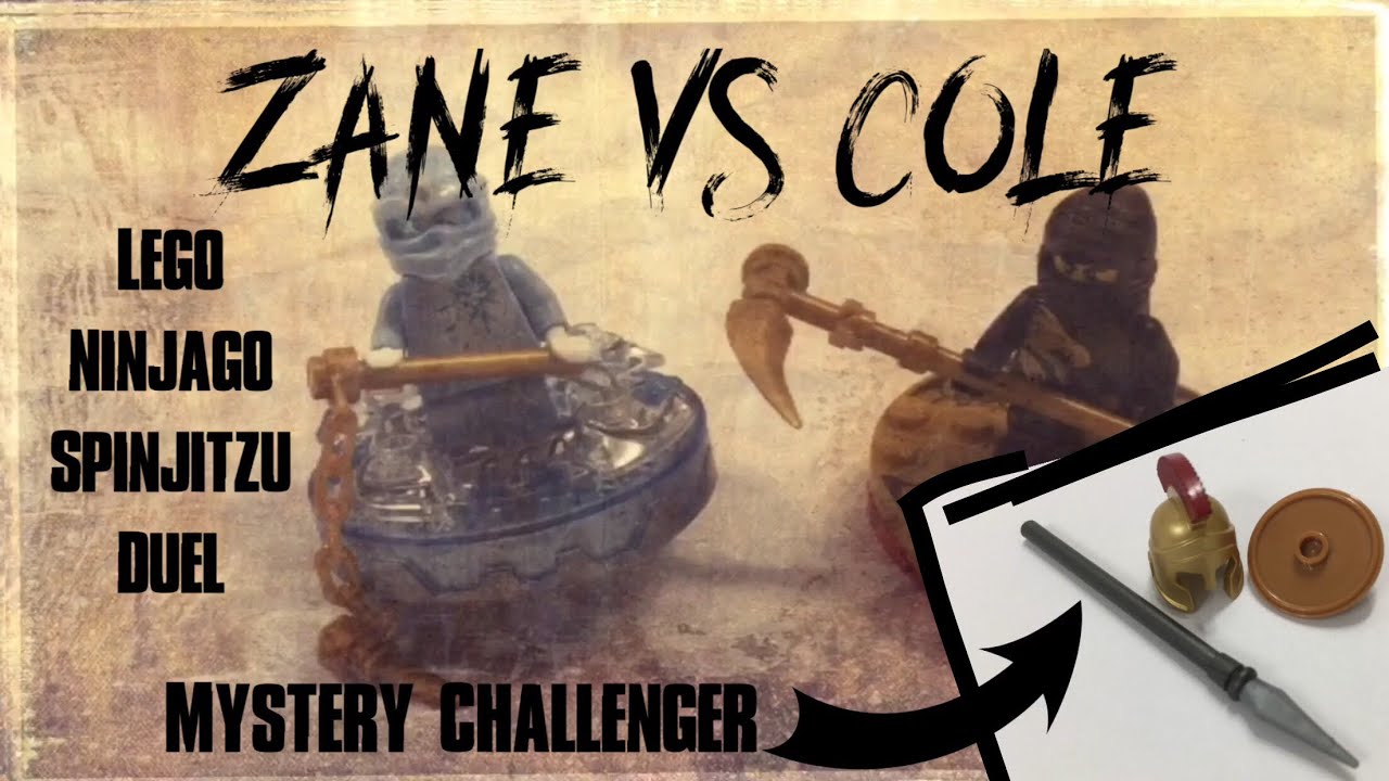 LEGO Ninjago Spinjitzu Duel | NRG Zane vs. DX Cole | Plus Mystery Challenger