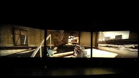 Battlefield: Bad Company 2 - Eyefinity - 3x24 Zoll - 5760x1080 - Max. Settings