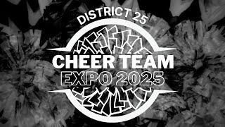 District 25 Cheer Team Expo 2025