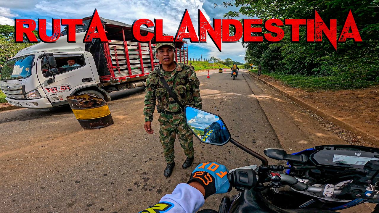 RUTA CLANDESTINA 🚫 EN ZONA GUERRILLLERA 🇨🇴