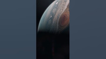Zooming Into Jupiter’s Storms – The View Is Terrifying 😱🌀#shorts
