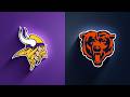Week 2 Minnesota Vikings vs Chicago Bears