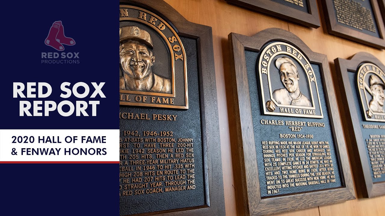 2020 Red Sox Hall of Fame and Fenway Honors