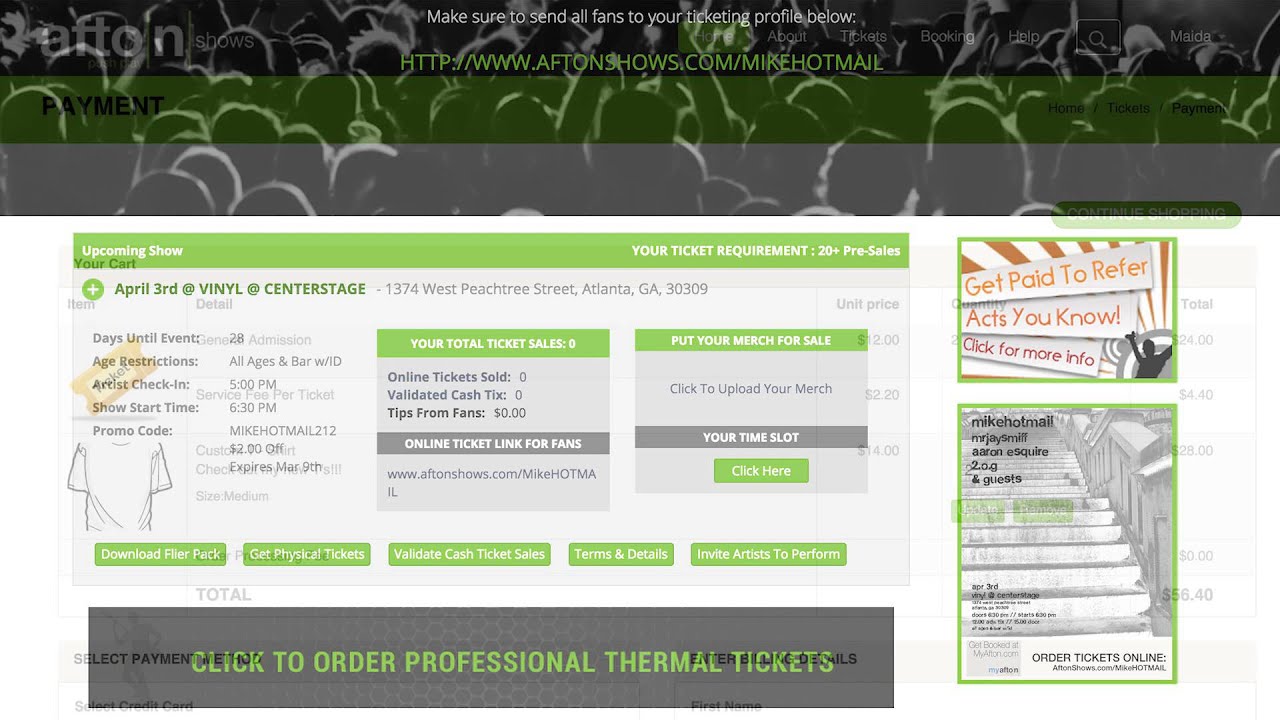 MyAfton - Find and Use Promo Code