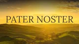 Pater Noster with Latin English Text Relaxing Gregorian Chant