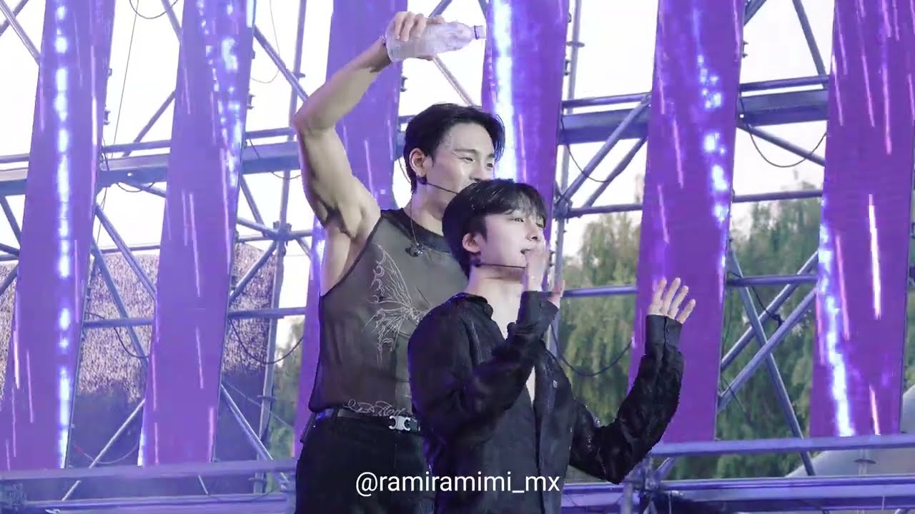 [4k][몬스타엑스 셔누 형원] 230909 썸데이페스티벌 폭우