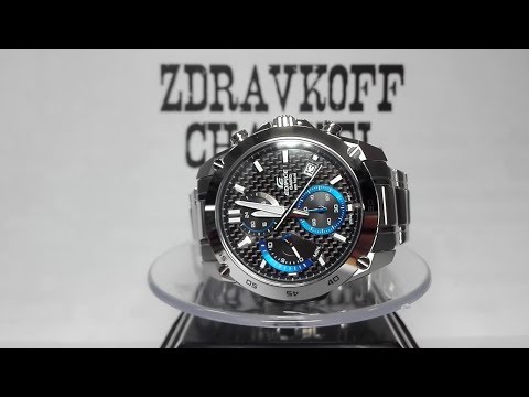 Casio Edifice EFR-557CD-1AVUEF watch video 2017
