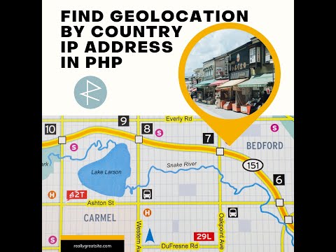 Find Geolocation by Country IP Address in PHP || Easy PHP Steps