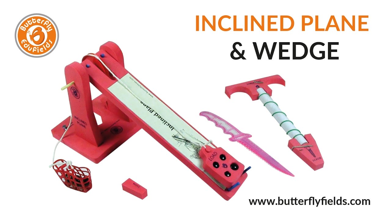 Build Inclined Plane Wedge Screw Project DIY Simple Machines 