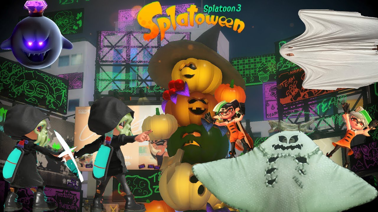 Happy Splatoween!!! TEAM GHOST BABY! - YouTube