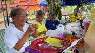 แต่งดาป๋าเวณีสรงน้ำพระธาตุเจดีย์หลวง อ.เชียงแสน จ. เชียงราย ๒๒ เมษายน ๒๕๖๗