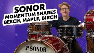 Which Sonor Momentum Snare Sounds Best? Beech Vs Birch Vs Maple