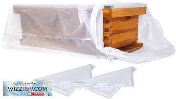 BeeCastle 2 Pieces Bee Hive Nuc Mesh Transport Bag Packing Net Bag Review