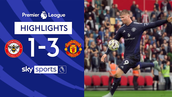 Hojlund BRACE in win against Brentford 🔥| Brentford 1-3 Manchester United | FC25 EPL Highlights
