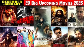 20 Big Upcoming Movies December 2025 \u0026 January 2026 | Biggest Bollywood vs South Indian Movies 2026.