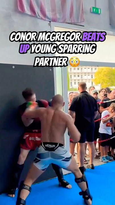Conor McGregor BEATS UP Young Sparring Partner As He Trains For Next UFC Fight #UFC #MMA #Shorts