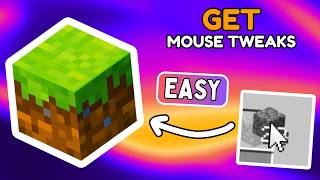 How To Download Mouse Tweaks For Minecraft Java 26.1.2 | Minecraft Mods