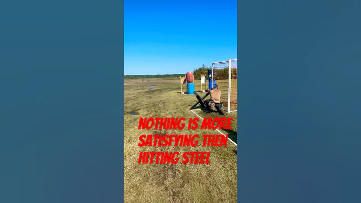The sound of hitting steel targets… iykyk #uspsa #steel #target #tactical