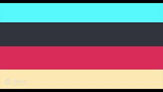 4K Multicolor Flat Lines From Bottom - Free Video Footage