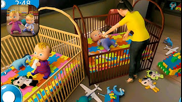 Real Mother Simulator 3D: New Born Twin Baby Games - Babies Are Crying | Gameplay Walkthrough #1