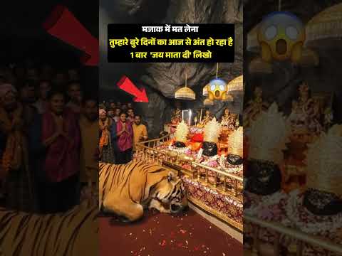 साक्षात चमत्कार!😱 जय माँ वैष्णो देवी🙏ध्यान से देखना... #VaishnoDevi #shortsfeed #shorts