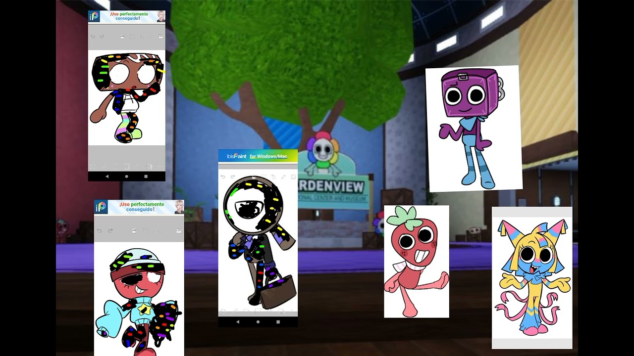 Dandy's world:corrupt infection song 1:firsts confrontation