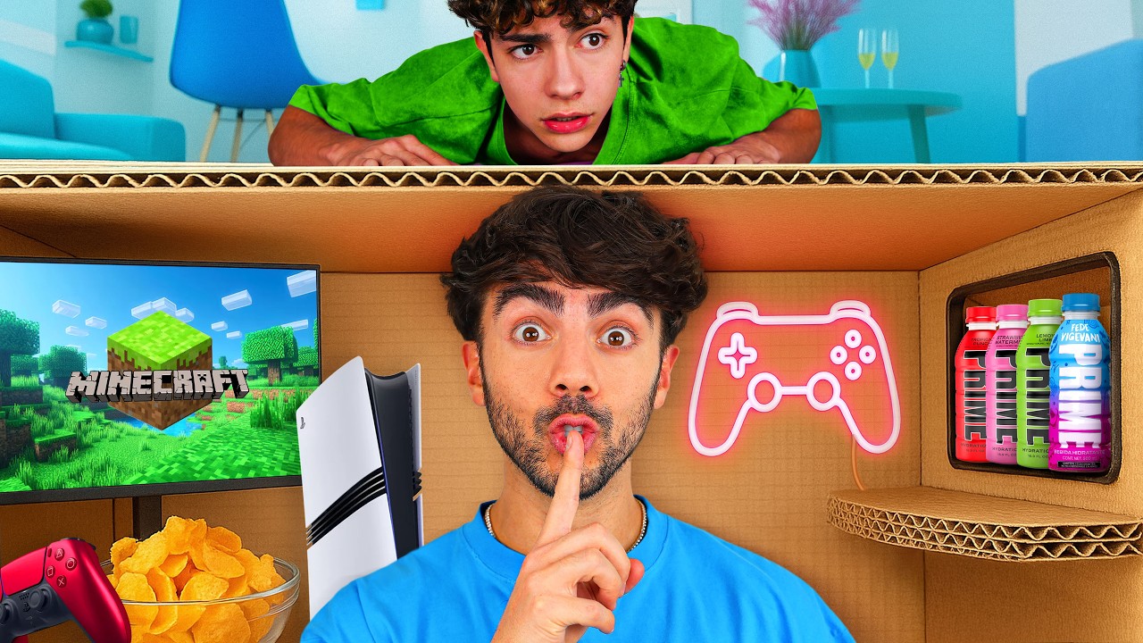 CONSTRUÍ UN CUARTO SECRETO IMPOSIBLE DE ENCONTRAR!