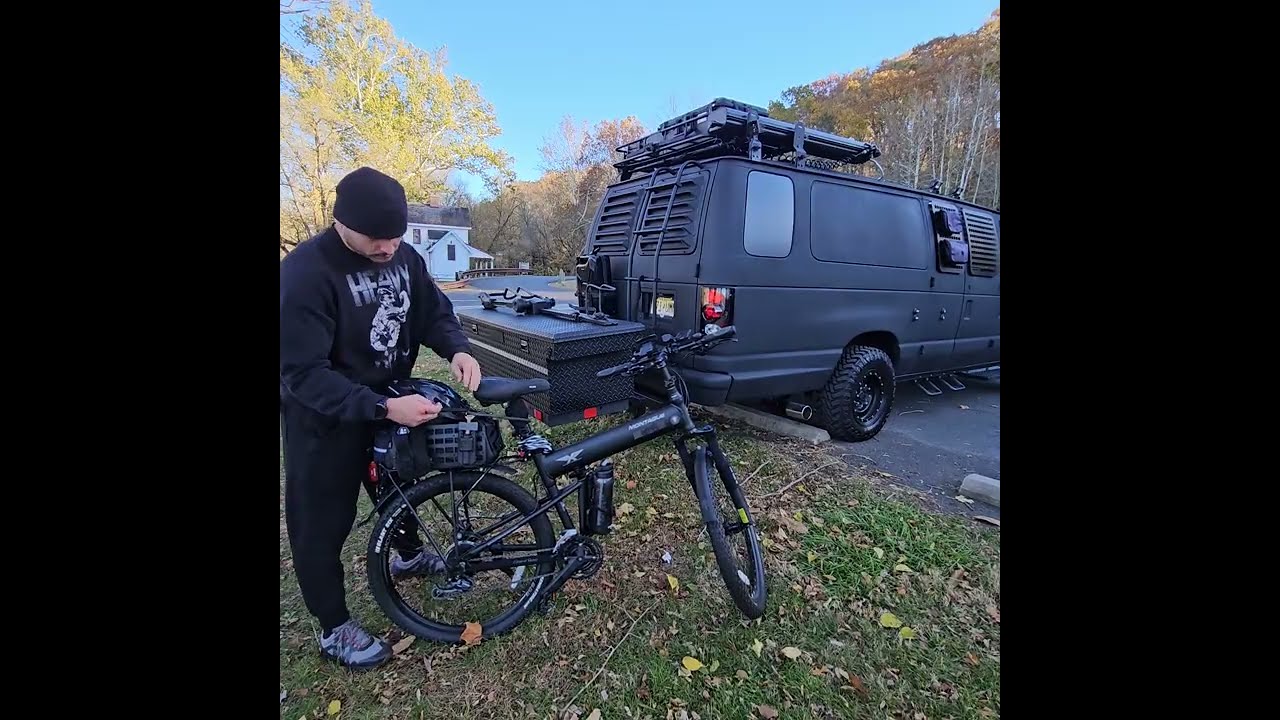 Montague Paratrooper Pro " Punisher Bike " - Stockton to Lumberville Delaware River Towpath Ride
