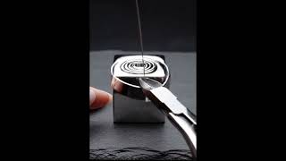 A Solid Silver Cube Cut by One Thin Wire? #oddlysatisfying #asmr #satisfyingvideo