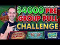 $4,000 Pre Group Pull Challenge on ALL SLOTS We're Doing Group Pulls This Week!