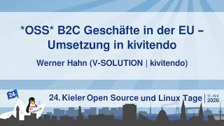 *OSS * B2C Geschäfte in der EU - Umsetzung in kivitendo [24. Kielux 2026]