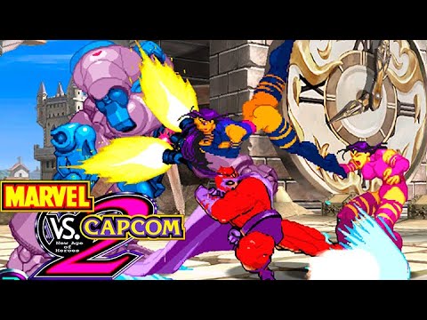 GENERAL TRILLAH SENTINEL ASSIST CALLS Marvel vs Capcom 2