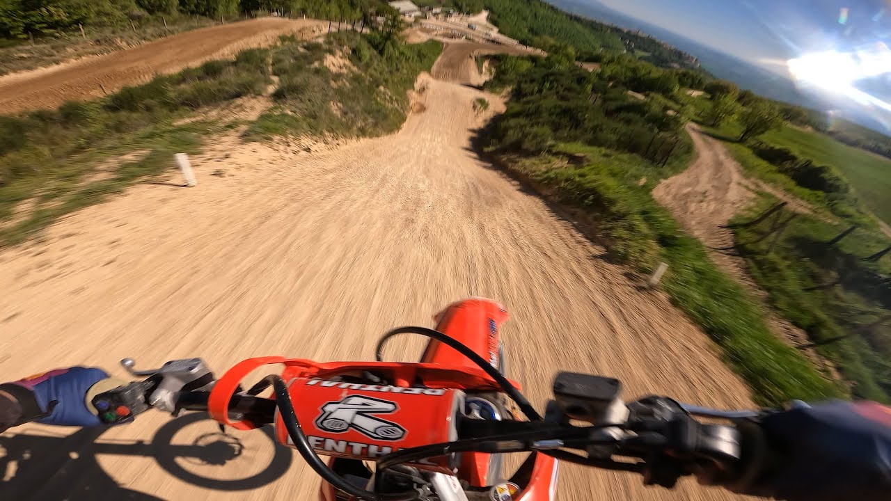 QUALCHE GIRO FULL GAS A CINGOLI !!!