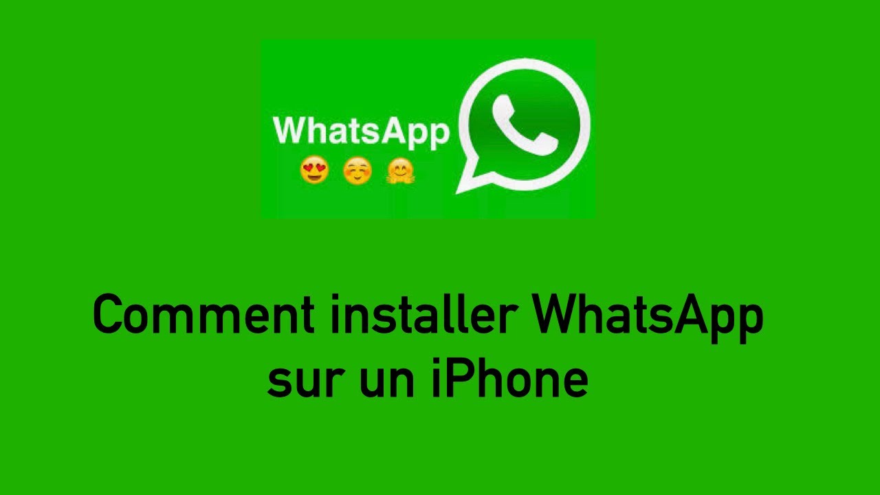 Comment Installer Whatsapp Sur Iphone 4 Communauté MCMS