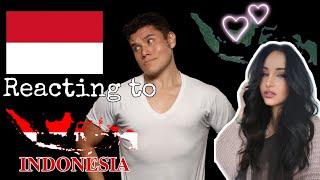 Spanish woman reacts to @GeographyNow  / Indonesia